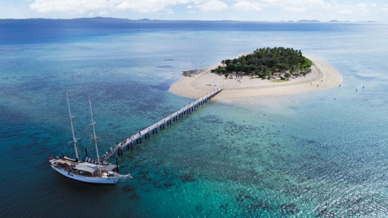 Discover the real Fiji and sail to the paradise island of Tivua on a magical day cruise brought to you by Captain Cook Cruises...